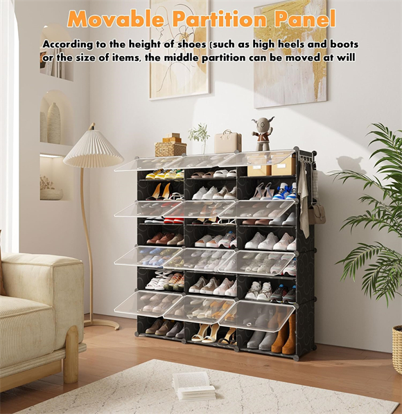 plastic shoe rack